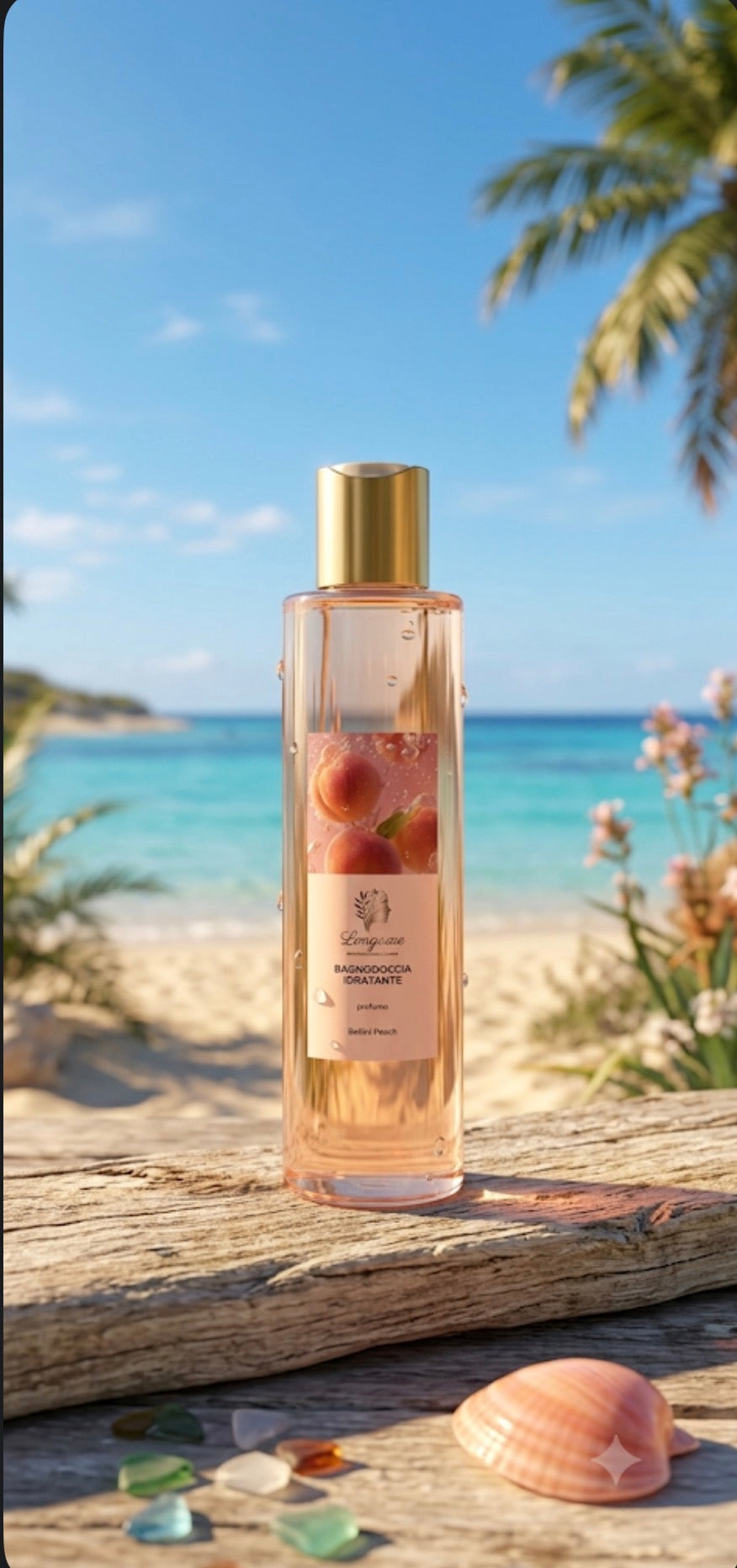 Summer Edition Longevae - Bagnodoccia Idratante "Bellini Peach" – 200 ml