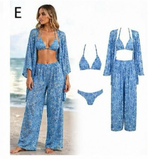 Costume Tropical Chic 4 pezzi